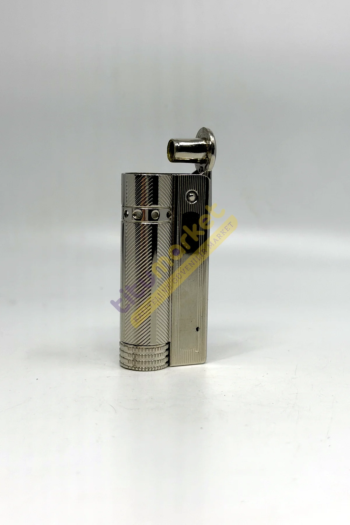Clipper Kişiye Özel İsimli Gümüş Renk Çakmağı ve Yardımcı Set Çakmak - 2. görsel
