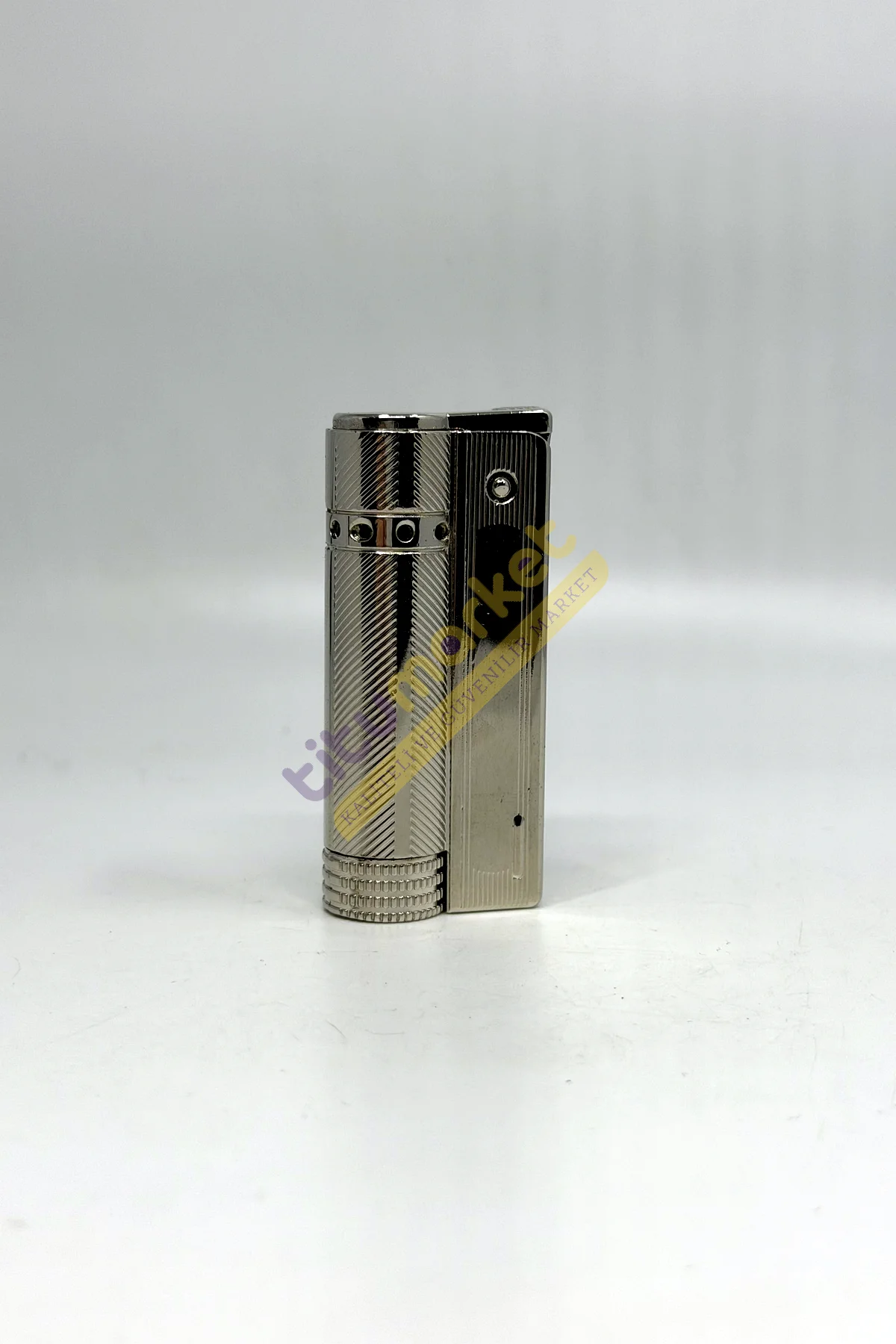 Clipper Kişiye Özel İsimli Gümüş Renk Çakmağı ve Yardımcı Set Çakmak - 3. görsel