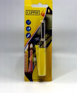 Clipper Mutfak Çakmağı Sarı Renk Tube Plus Çakmak - 3. görsel