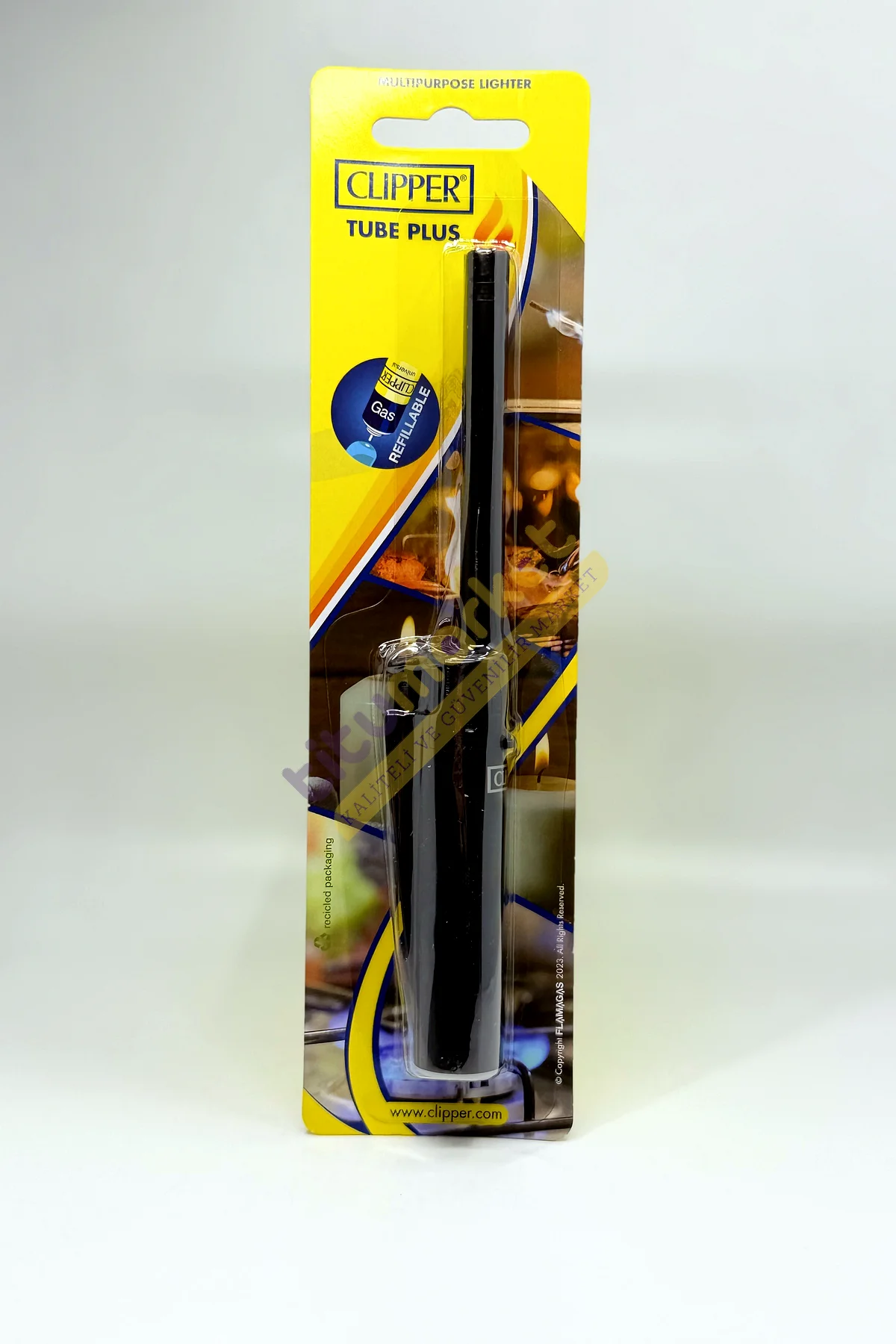 Clipper Mutfak Çakmağı Siyah Renk Tube Plus Çakmak - 2. görsel