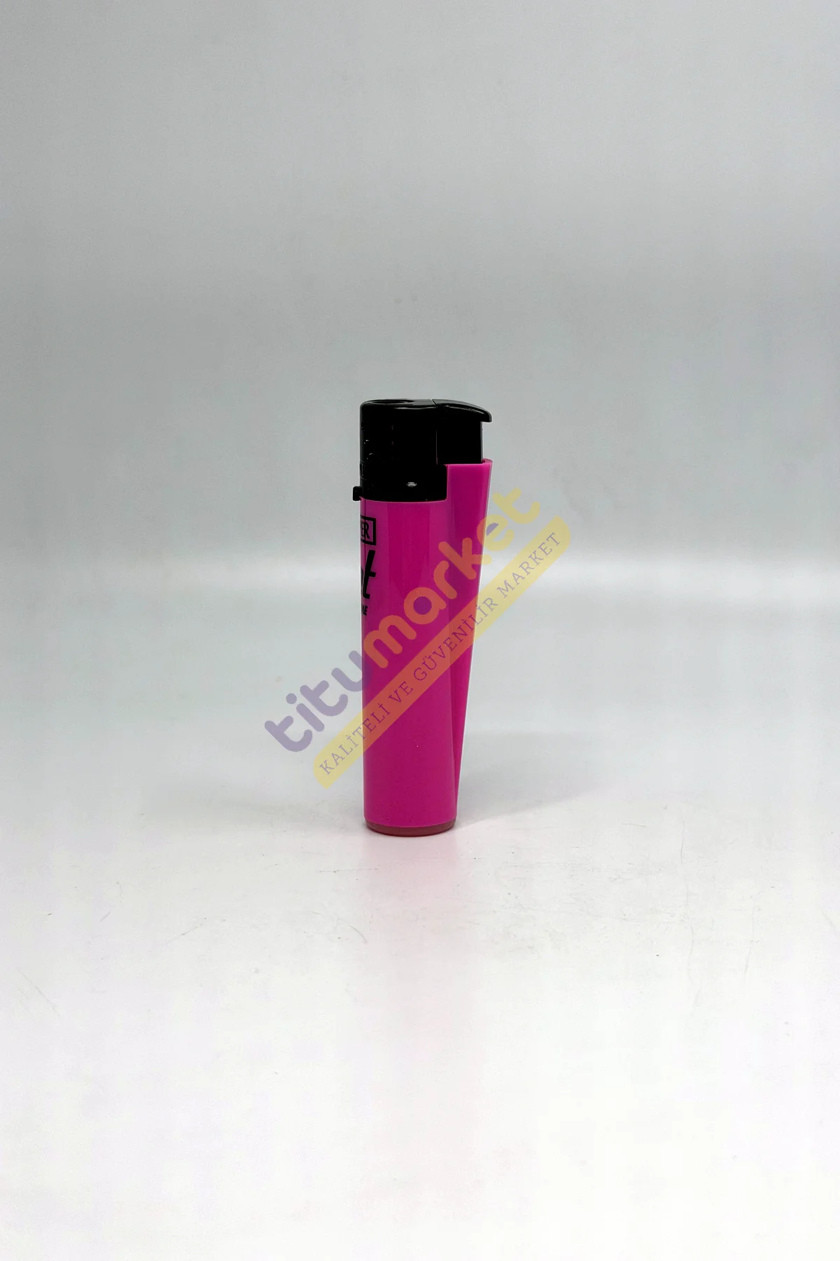 Clipper Pembe Renk Jet Plastik Çakmak - 2. görsel