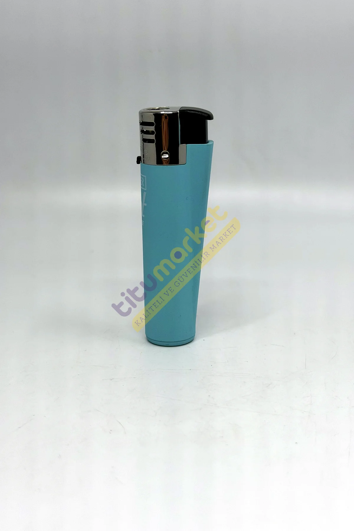 Clipper Pudra Mavi Renk Jet Plastik Çakmak - 3. görsel