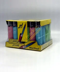 Clipper Pudra Renk JEt Plastik 24 Adet Çakmak - 2. görsel