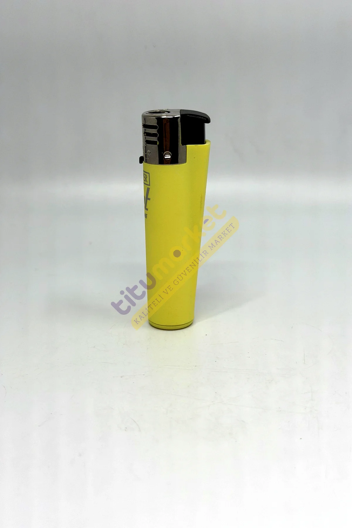 Clipper Pudra Sarı Renk Jet Plastik Çakmak - 2. görsel