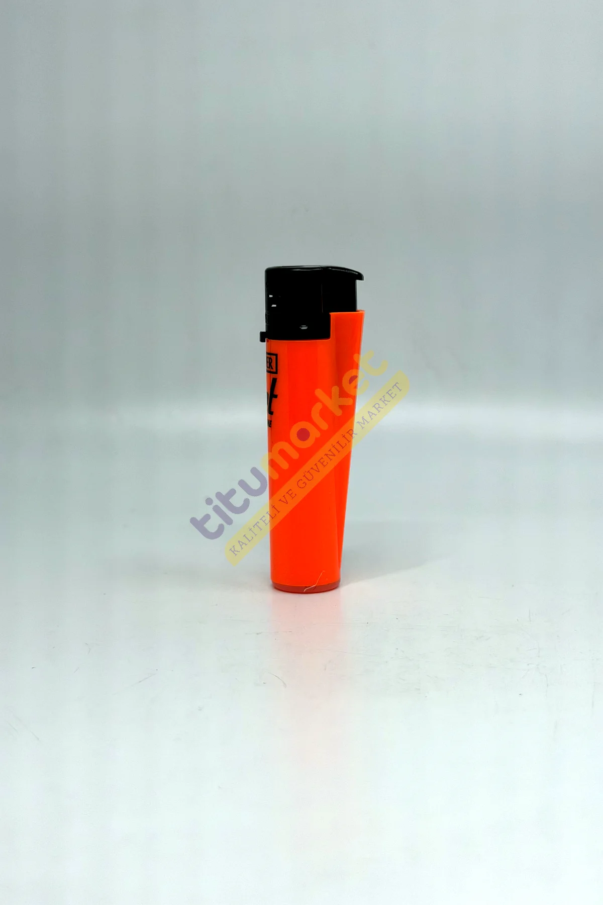 Clipper Turuncu Renk Jet Plastik Çakmak