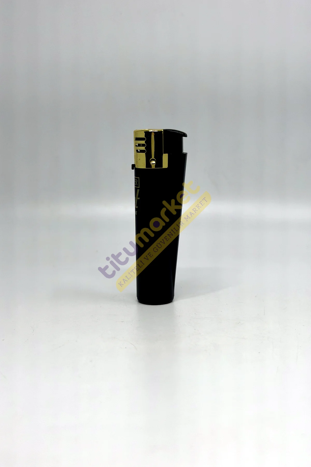 Clipper Üet Gold ALt Siyah Renk Jet Plastik Çakmak - 2. görsel