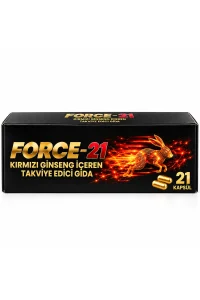 Force-21 Kırmızı Ginseng Kapsül 21'li Kutu